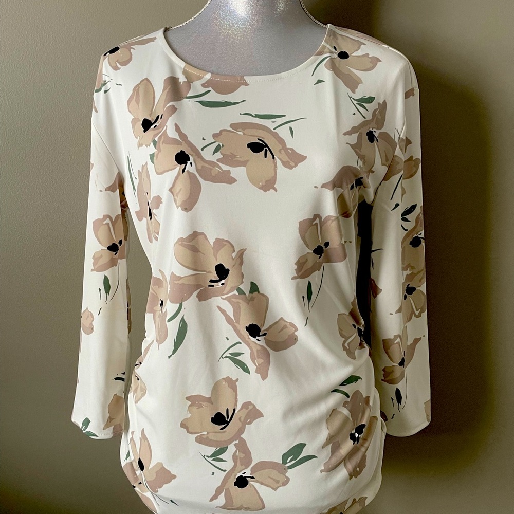 Ann Taylor factory polyester blouse